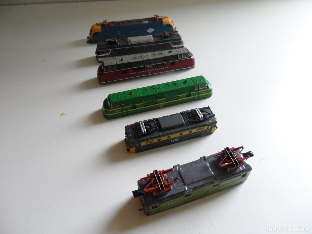 Trenes Escala: LOTE DE 6 CARCASAS LOCOMOTORAS ESCALA N