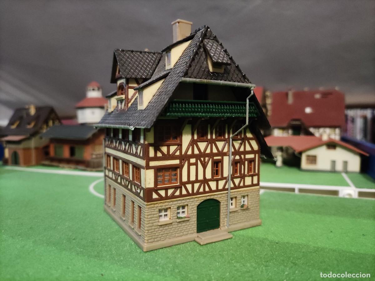 Trenes Escala: Casa de entramado de madera Faller Escala N