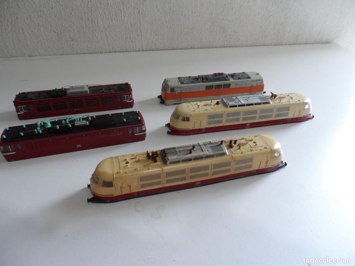 Modelleisenbahnen: 5 CARROCERIAS LOCOMOTORAS ESCALA N