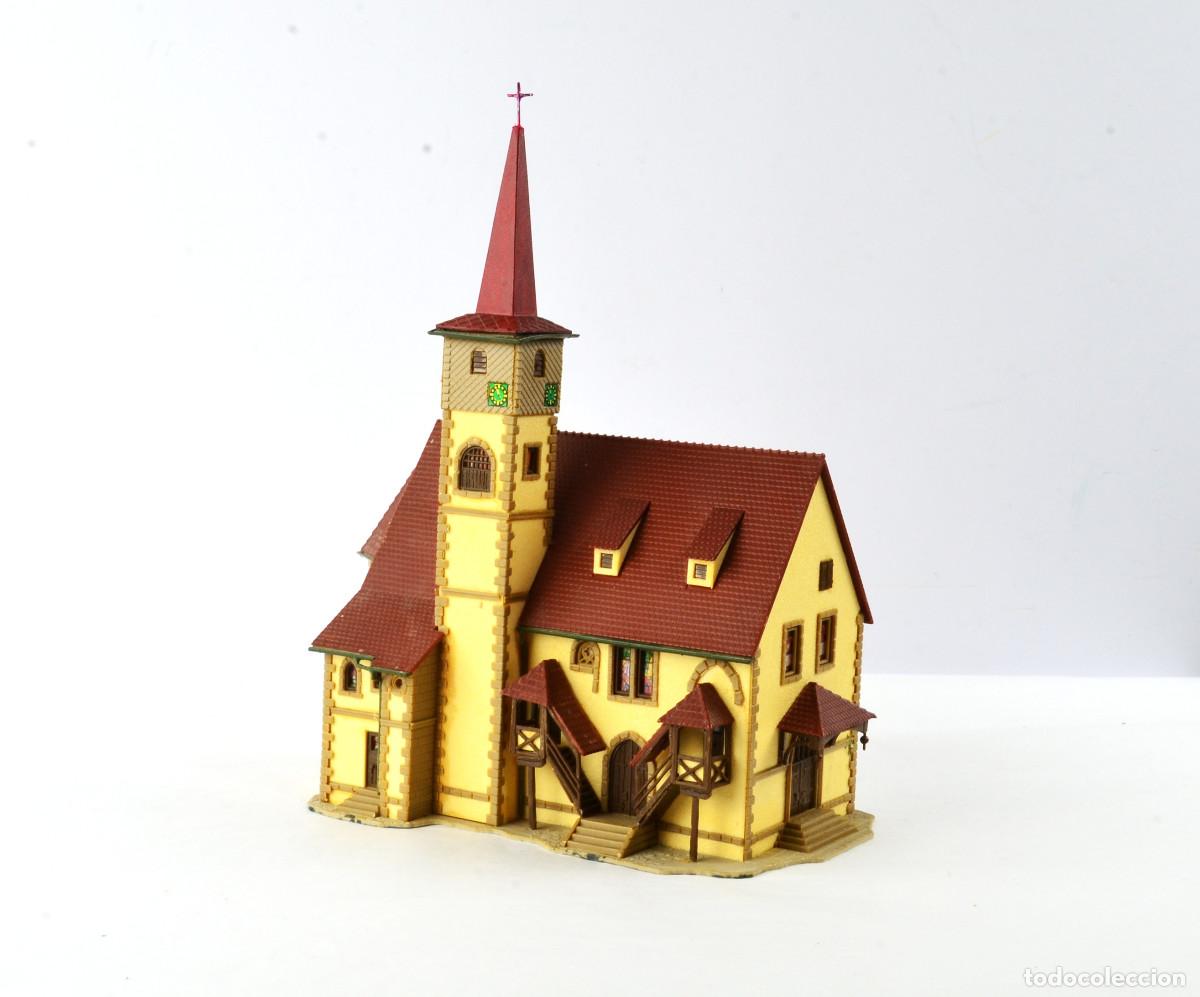 Trenes Escala: Vollmer Edificios Escala N Iglesia