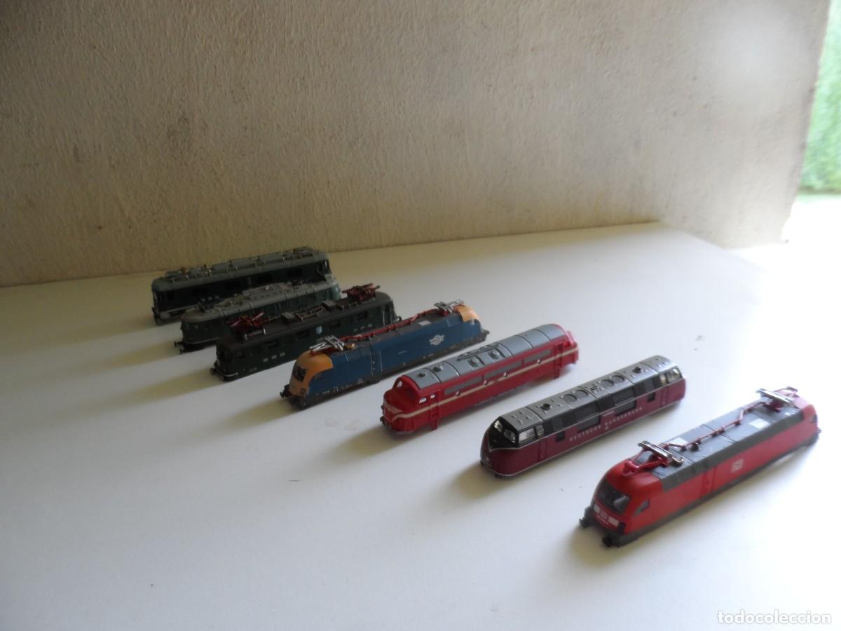 Trenes Escala: LOTE CARROCERIAS DESGUACE LOCOMOTORAS ESCALA N