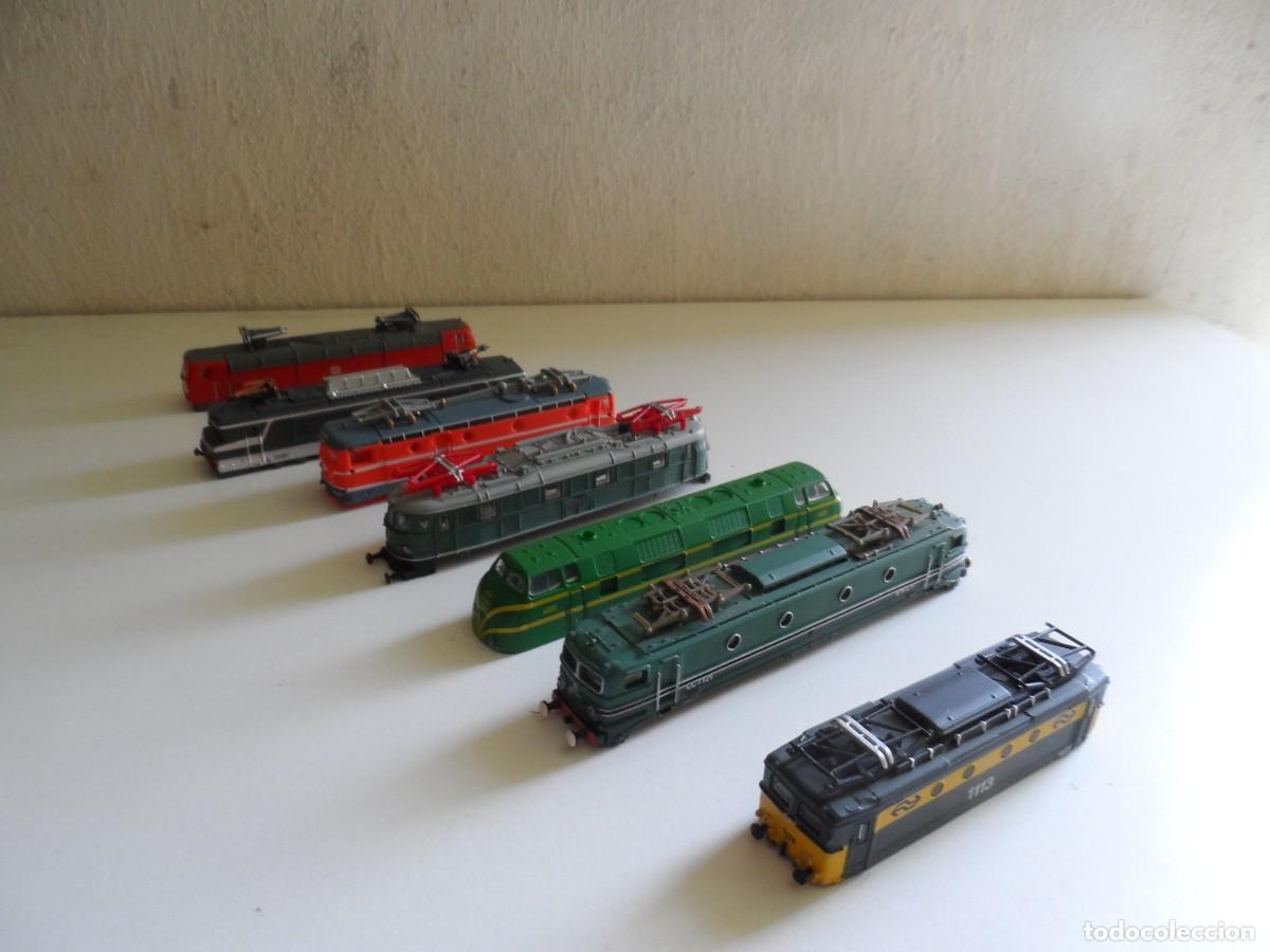 Trenes Escala: LOTE CARCASAS DESGUACE LOCOMOTORAS ESCALA N