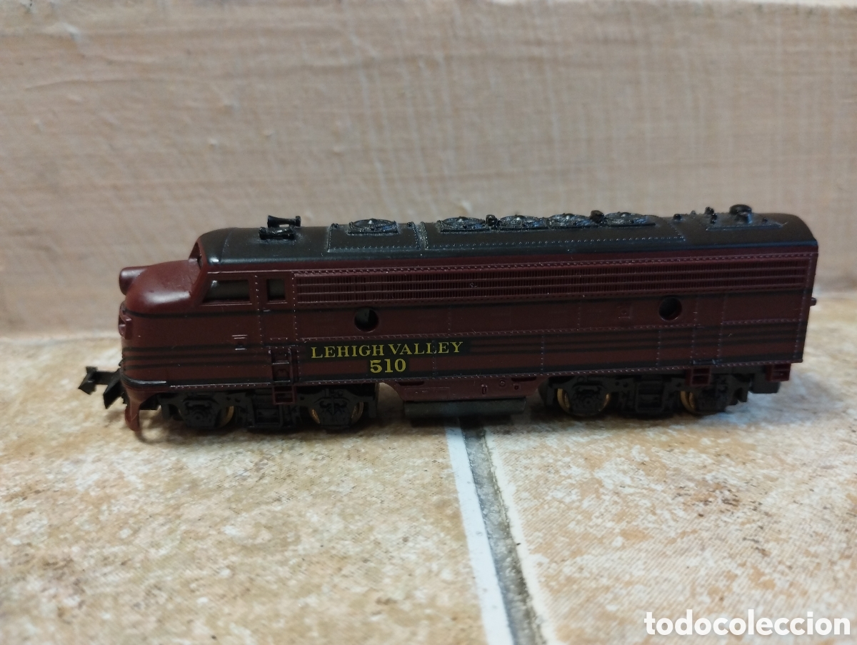 Trenes escala: Locomotora diesel emd f7a marca life like