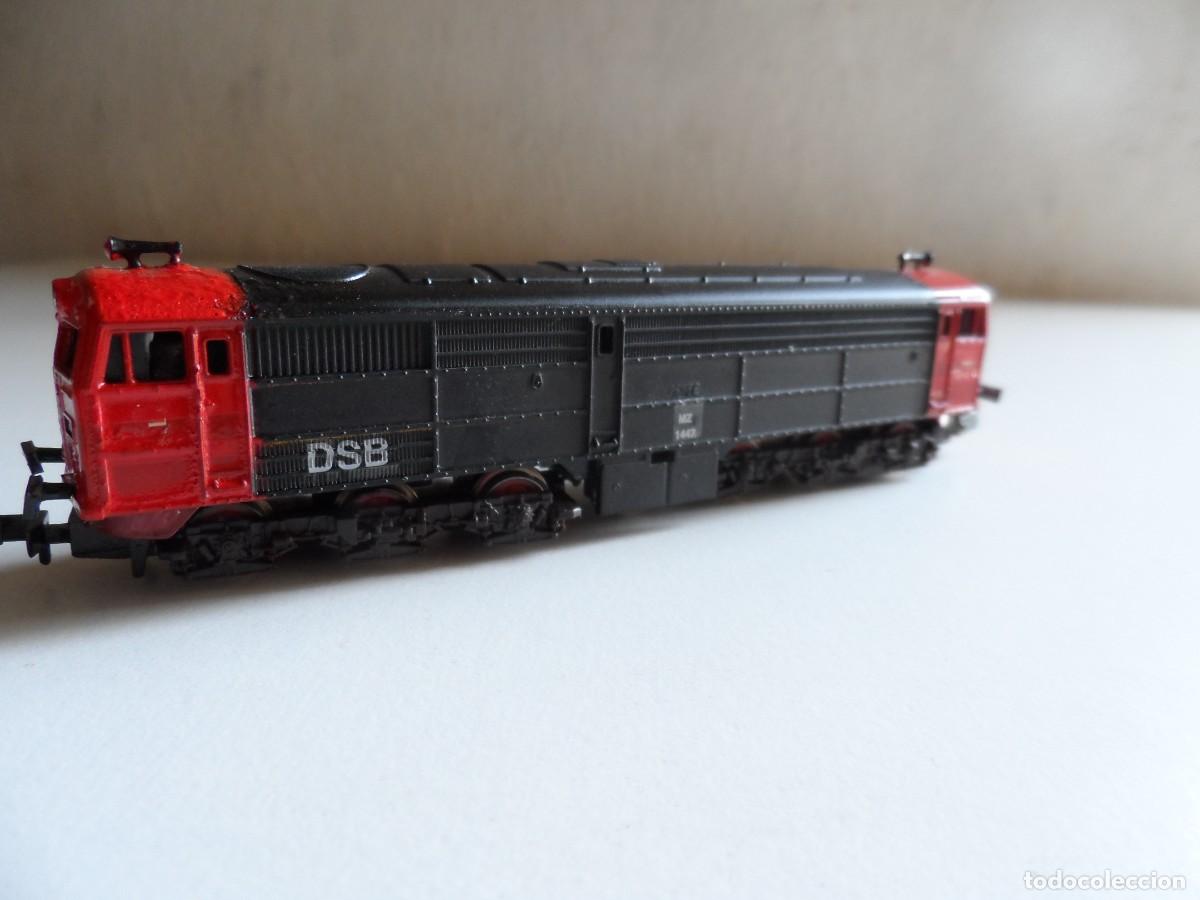 Trenes escala: LOCOMOTORA DSB MINITRIX ESCALA N