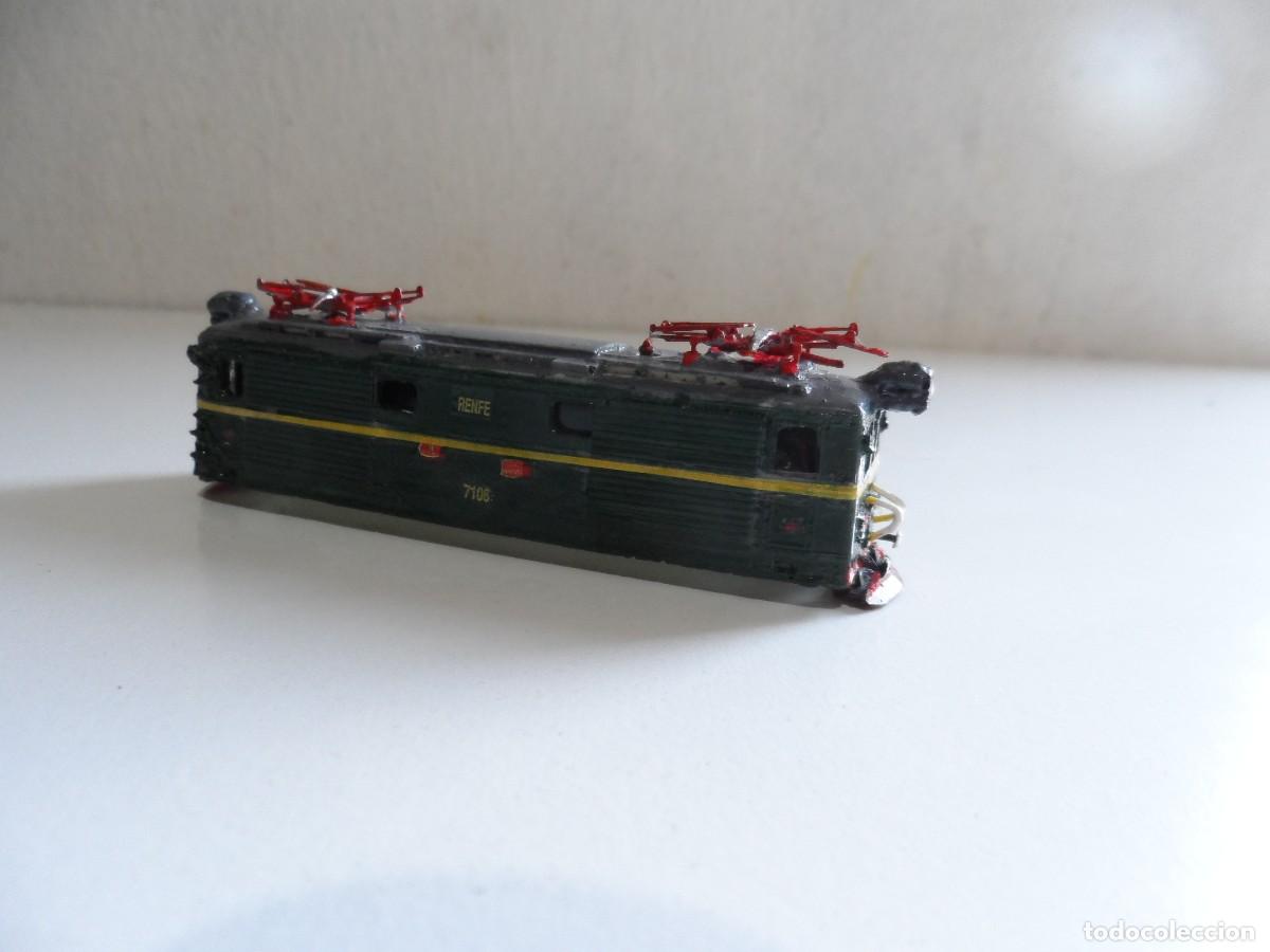 Trenes escala: CARCASA DE LA LOCOMOTORA RENFE SERIE 1000 ESCALA N