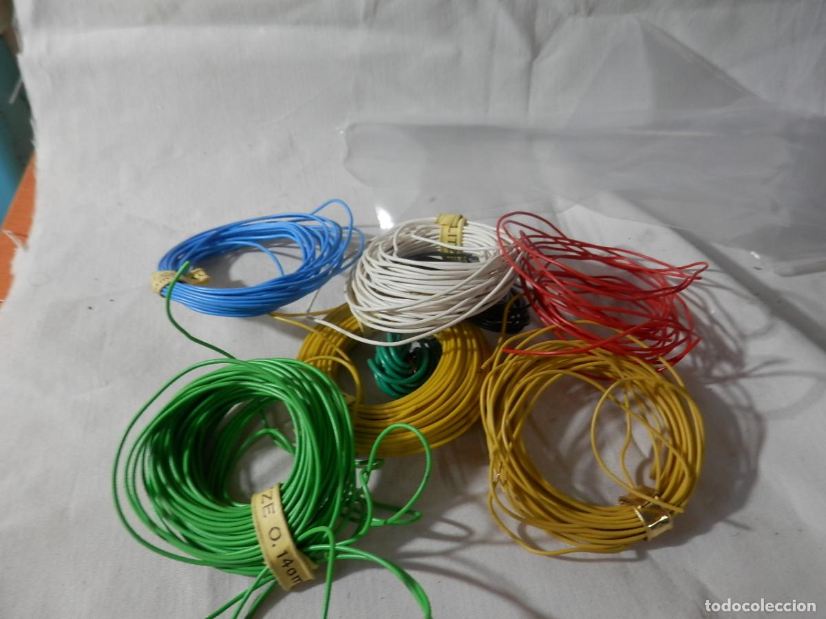 Trenes escala: LOTE CABLES PARA MODELISMO FERROVIARIO