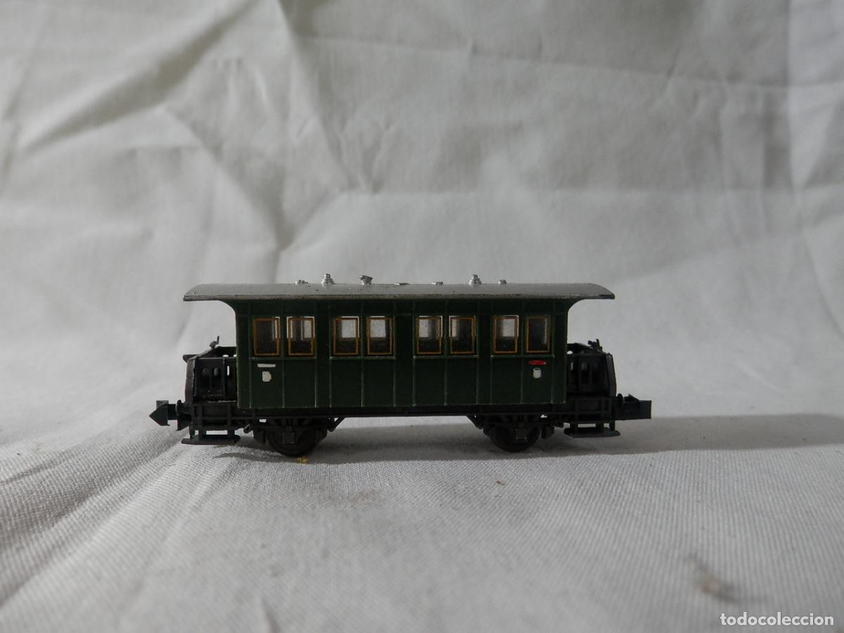 Trenes escala: VAGON PASAJEROS ESCALA N DE MINITRIX