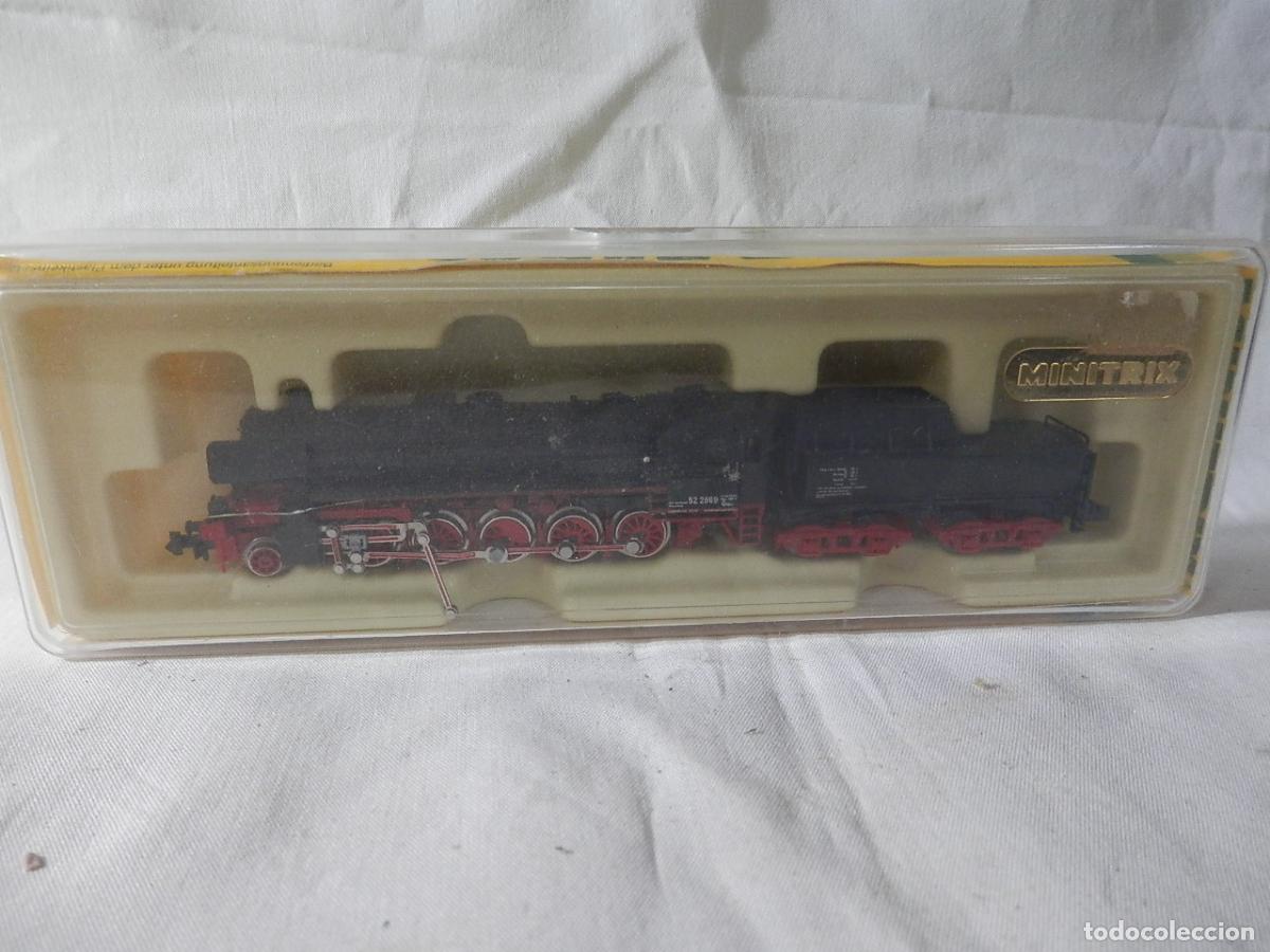 Trenes escala: LOCOMOTORA VAPOR DE LA DB ESCALA N DE MINITRIX