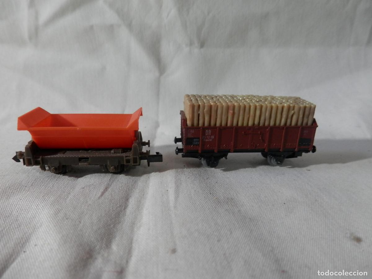 Trenes escala: LOTE VAGONES ESCALA N DE MINITRIX