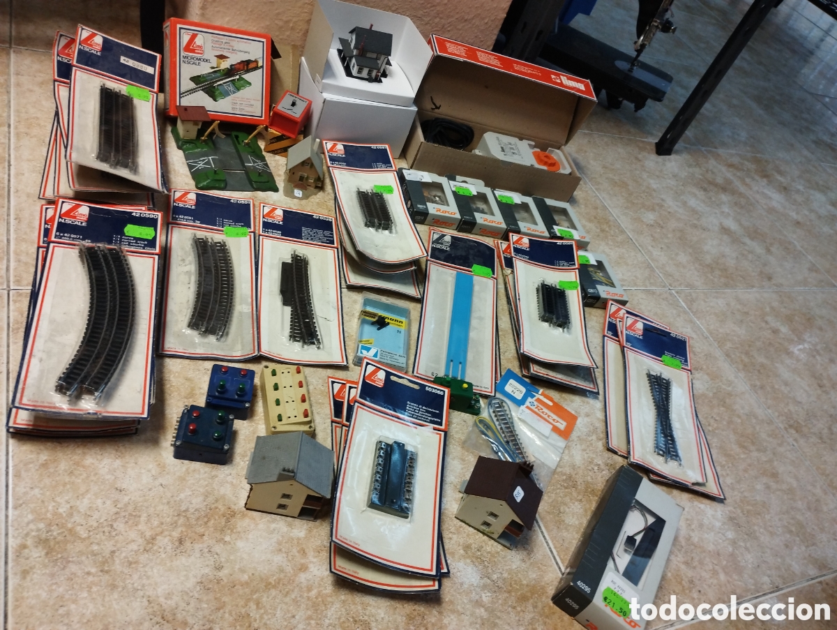 Scale Trains: Gran lote escala N variado lima roco ...