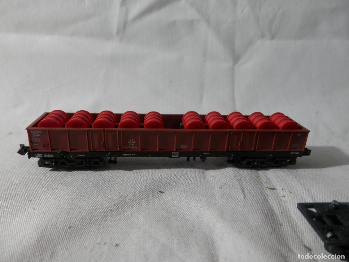 Trenes escala: VAGON BORDE ALTO ESCALA N DE MINITRIX