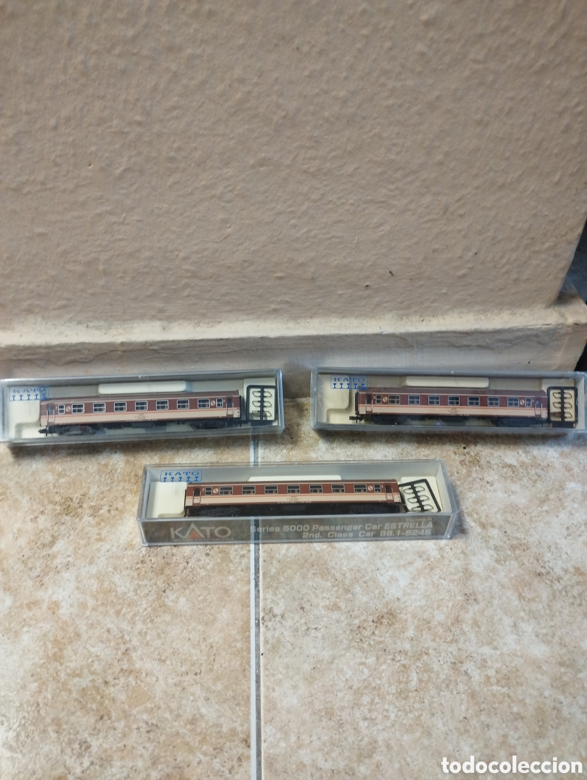 Trenes escala: Coche de pasajeros serie 5000 marca Kato nuevos!!!