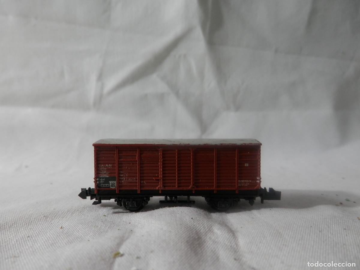 Trenes escala: VAGON CERRADO ESCALA N DE MINITRIX