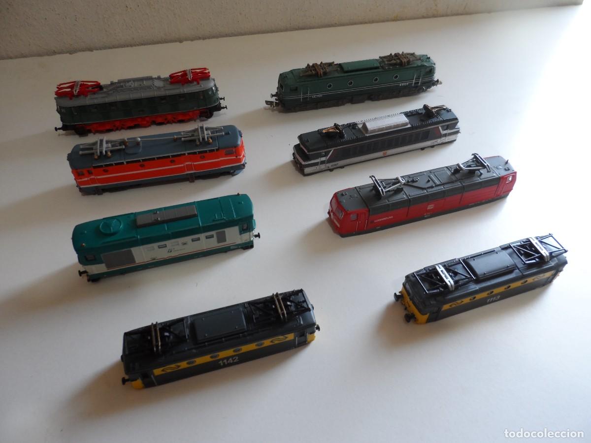 Trenes escala: LOTE CARCASAS DESGUACE LOCOMOTORAS ESCALA N