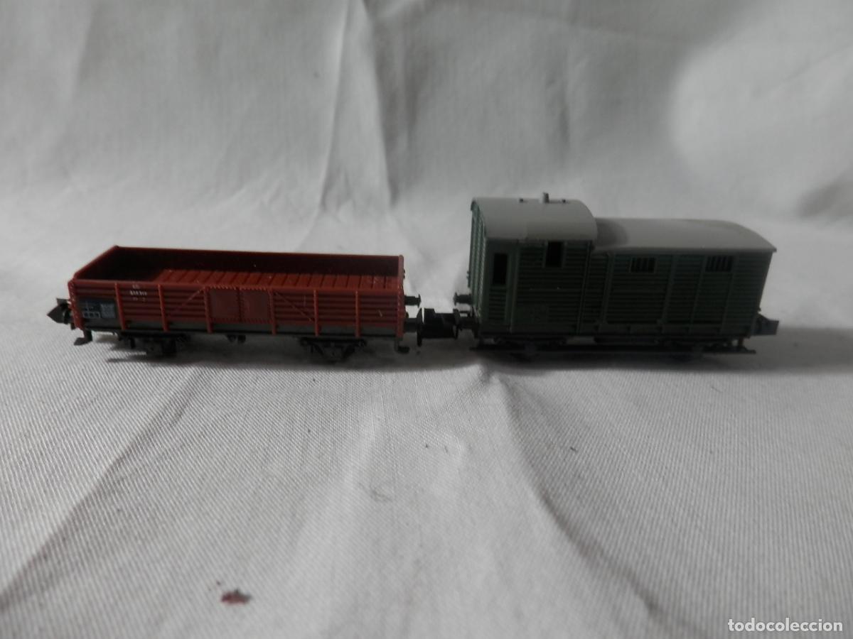 Trenes escala: LOTE VAGONES ESCALA N DE MINITRIX