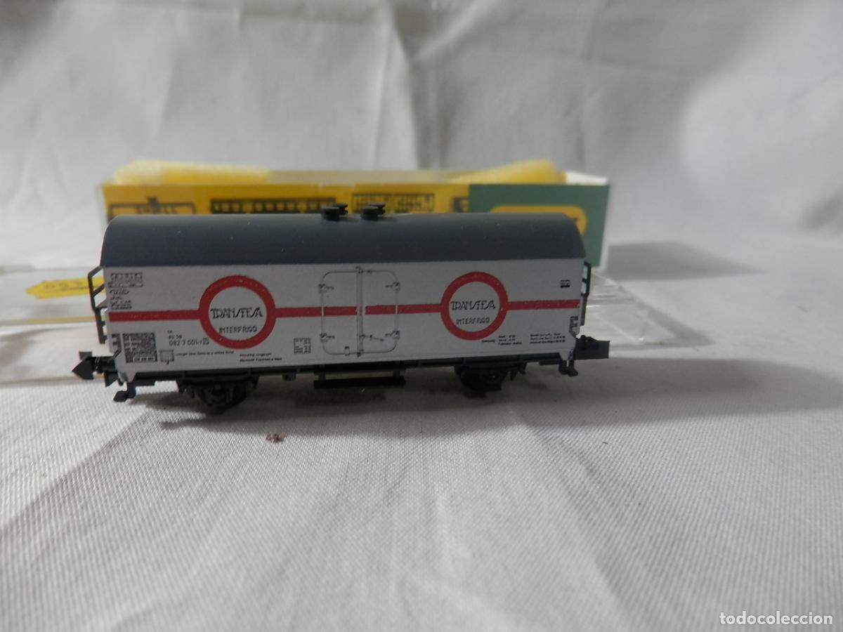 Trenes escala: VAGON CERRADO ESCALA N DE MINITRIX