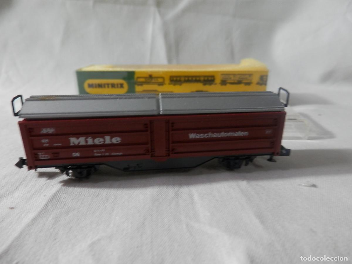Trenes escala: VAGON CERRADO ESCALA N DE MINITRIX