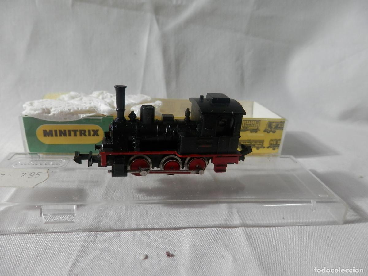 Trenes escala: LOCOMOTORA VAPOR ESCALA N DE MINITRIX