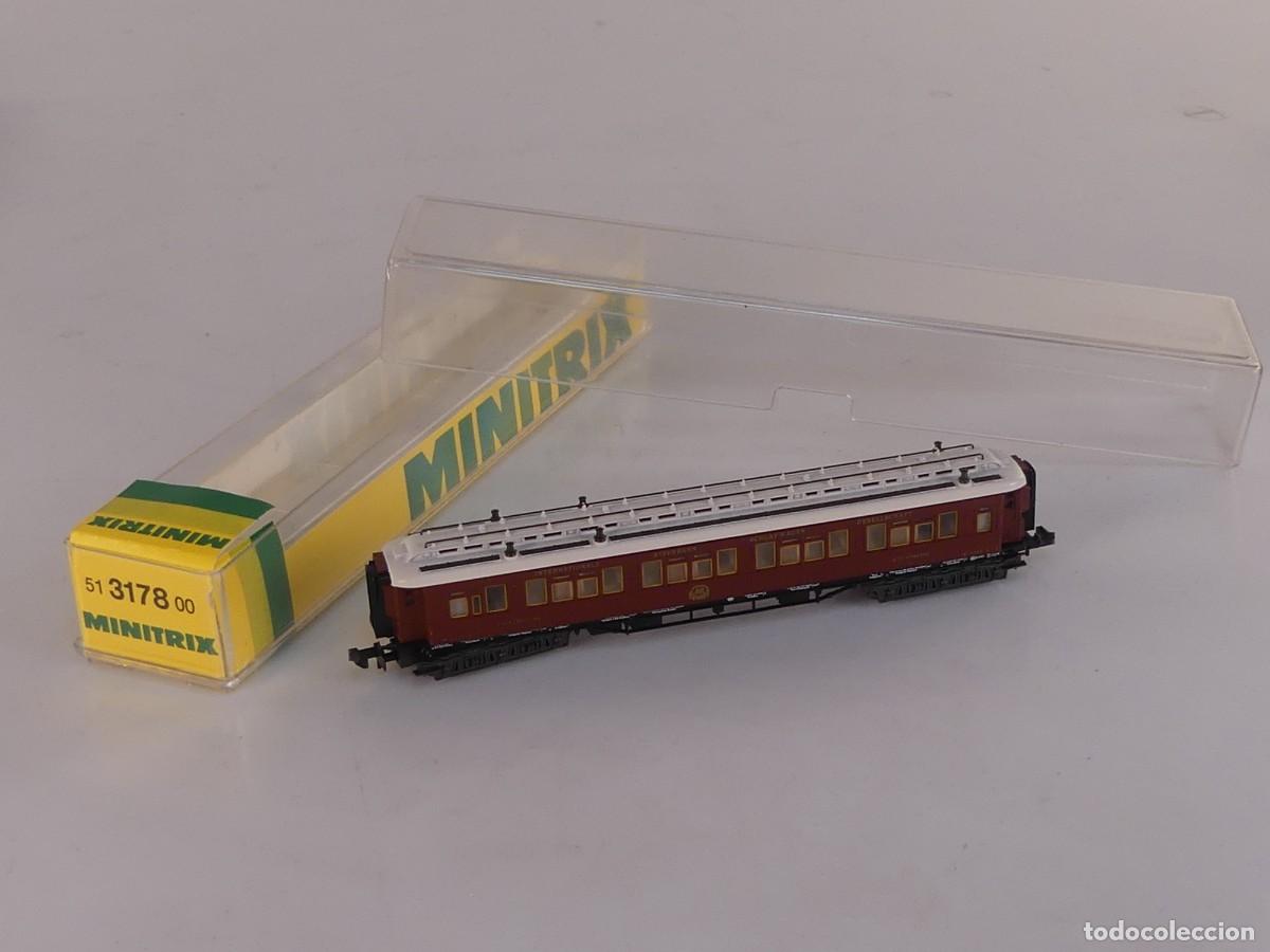 Trenes escala: VAGON MINITRIX REF: 3178 ESCALA -N- CON CAJA