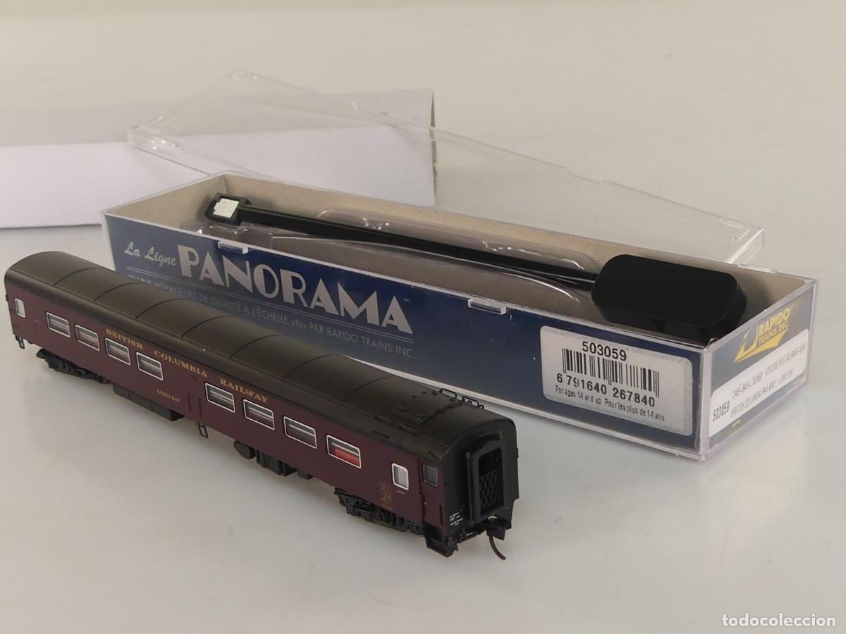 Trenes escala: VAGON CAF&Eacute; BAR LOUNGE ESCALA N BRITISH COLUMBIA RAILWAY