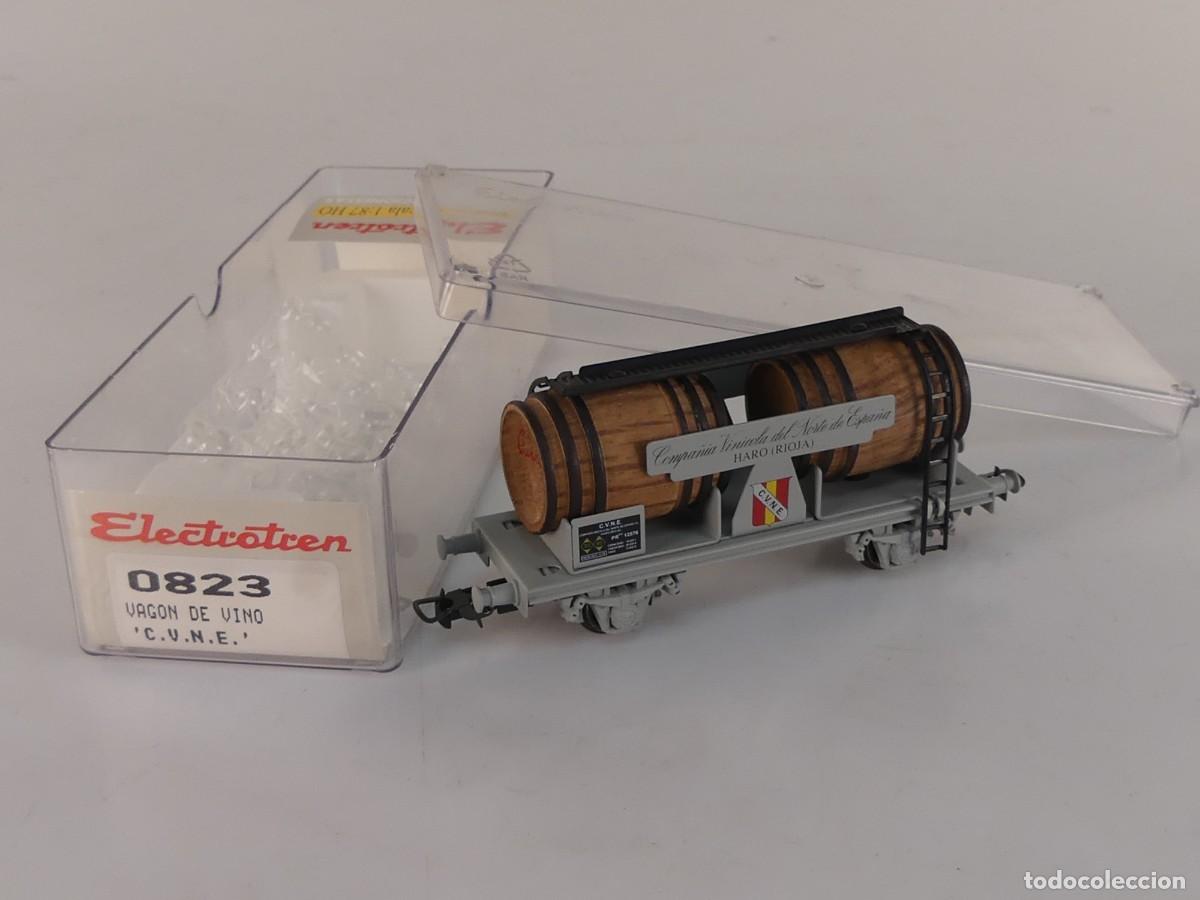 Trenes escala: Electrotren Ref: 0823 - Vag&oacute;n Compa&ntilde;&iacute;a Vinocola del Norte de Espa&ntilde;a EDICION LIMITADA NUMERO 991