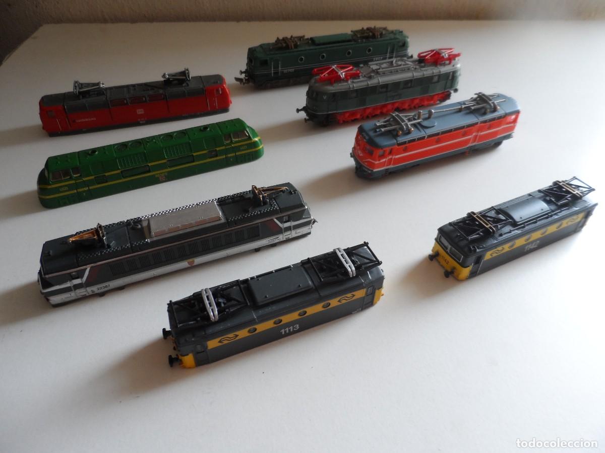 Trenes escala: LOTE CARCASAS DE DESGUACE LOCOMOTORAS ESCALA N