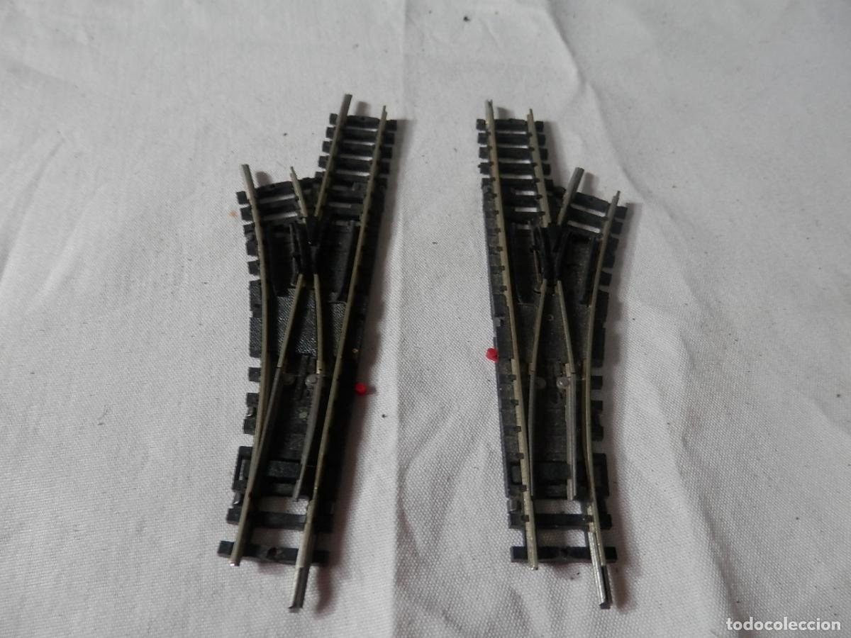Trenes escala: LOTE DESVIOS ESCALA N DE MINITRIX