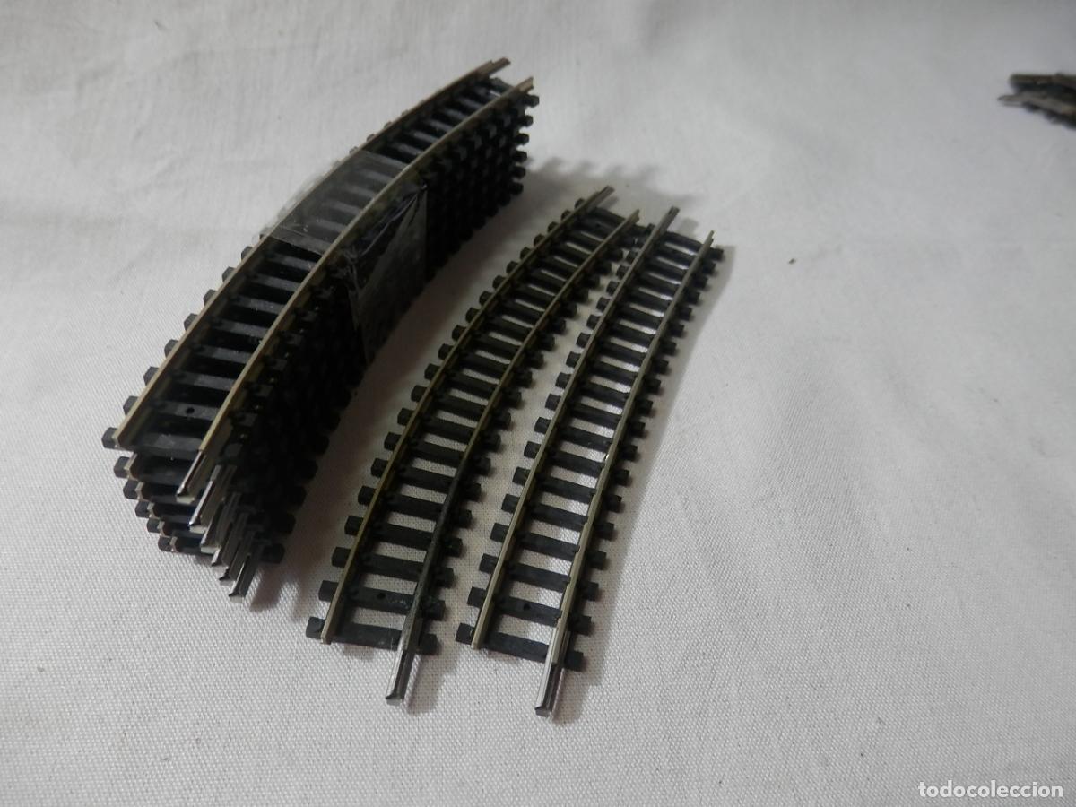 Trenes escala: LOTE VIAS CURVAS REF 4927 ESCALA N DE MINITRIX