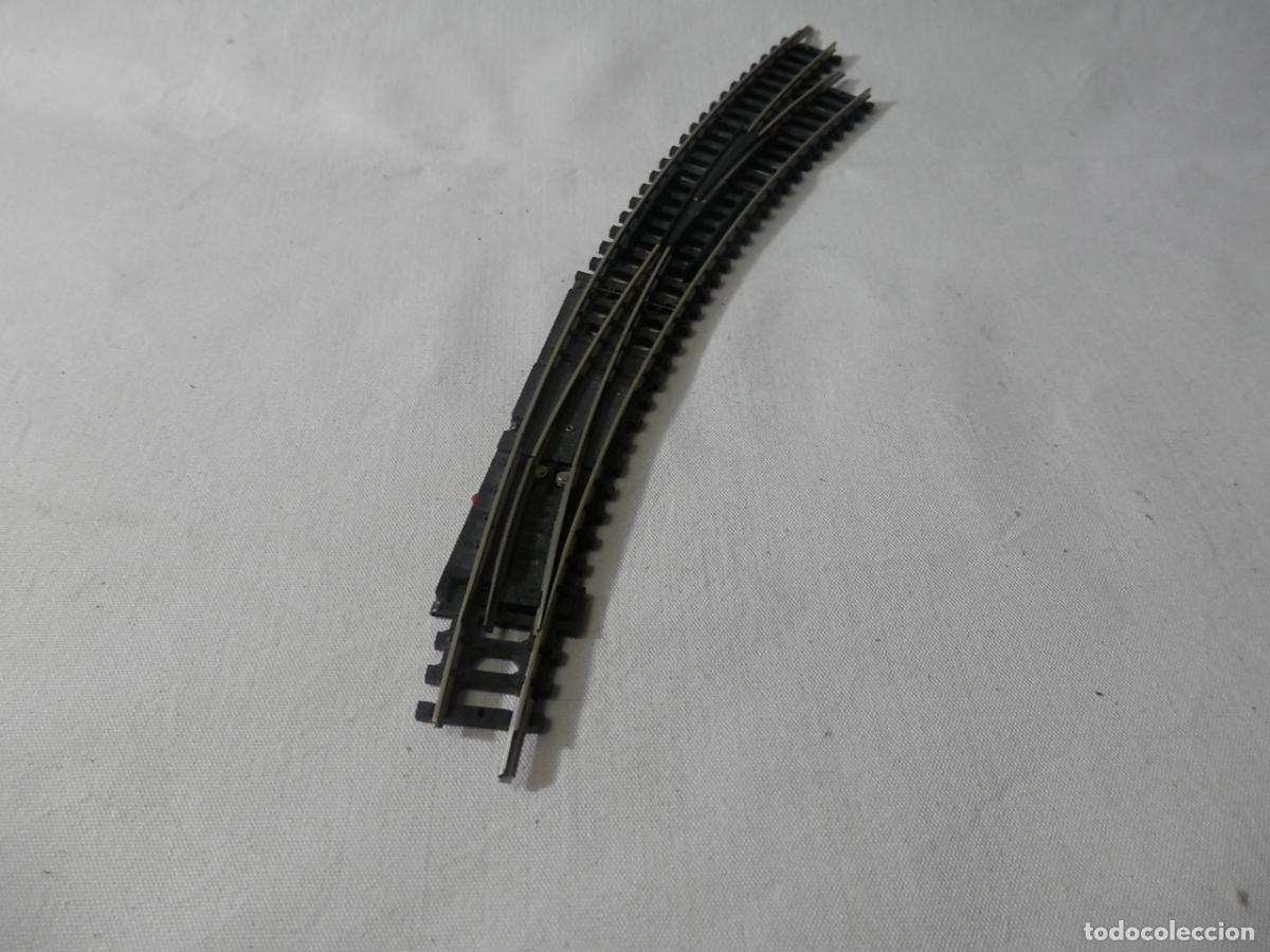Trenes escala: DESVIO EN CURVA ESCALA N DE MINITRIX