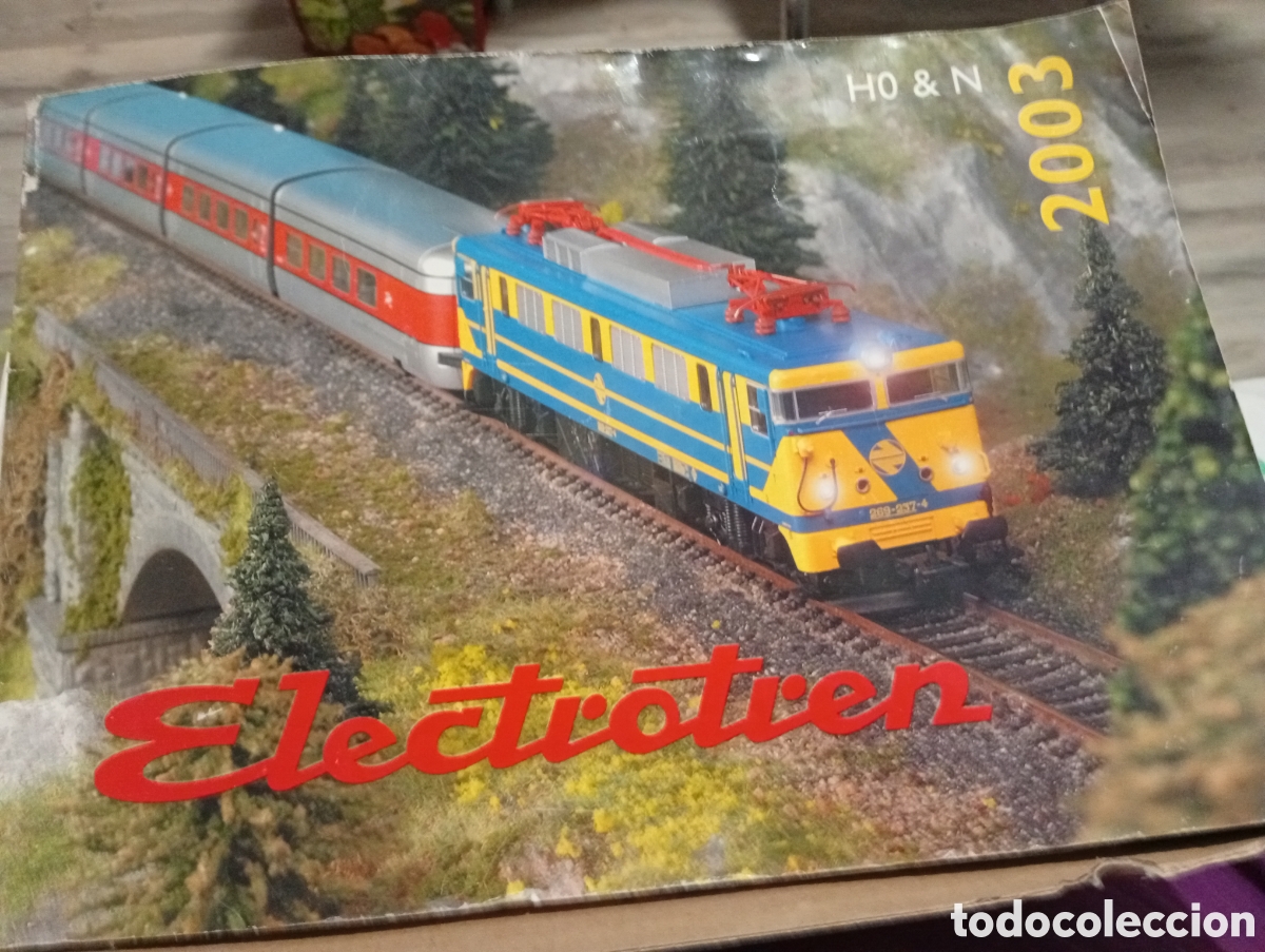 Comboios Escala: Cat&aacute;logo tren electrotren perfecto estado