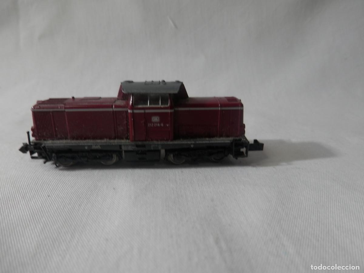 Comboios Escala: LOCOMOTORA DIESEL DE LA DB ESCALA N DE MINITRIX