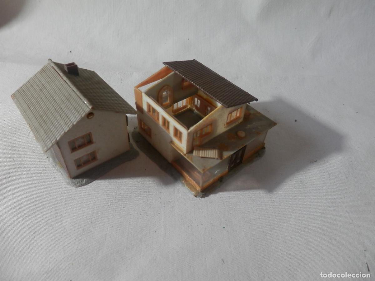 Trenes escala: LOTE EDIFICIOS ESCALA N DE FALLER