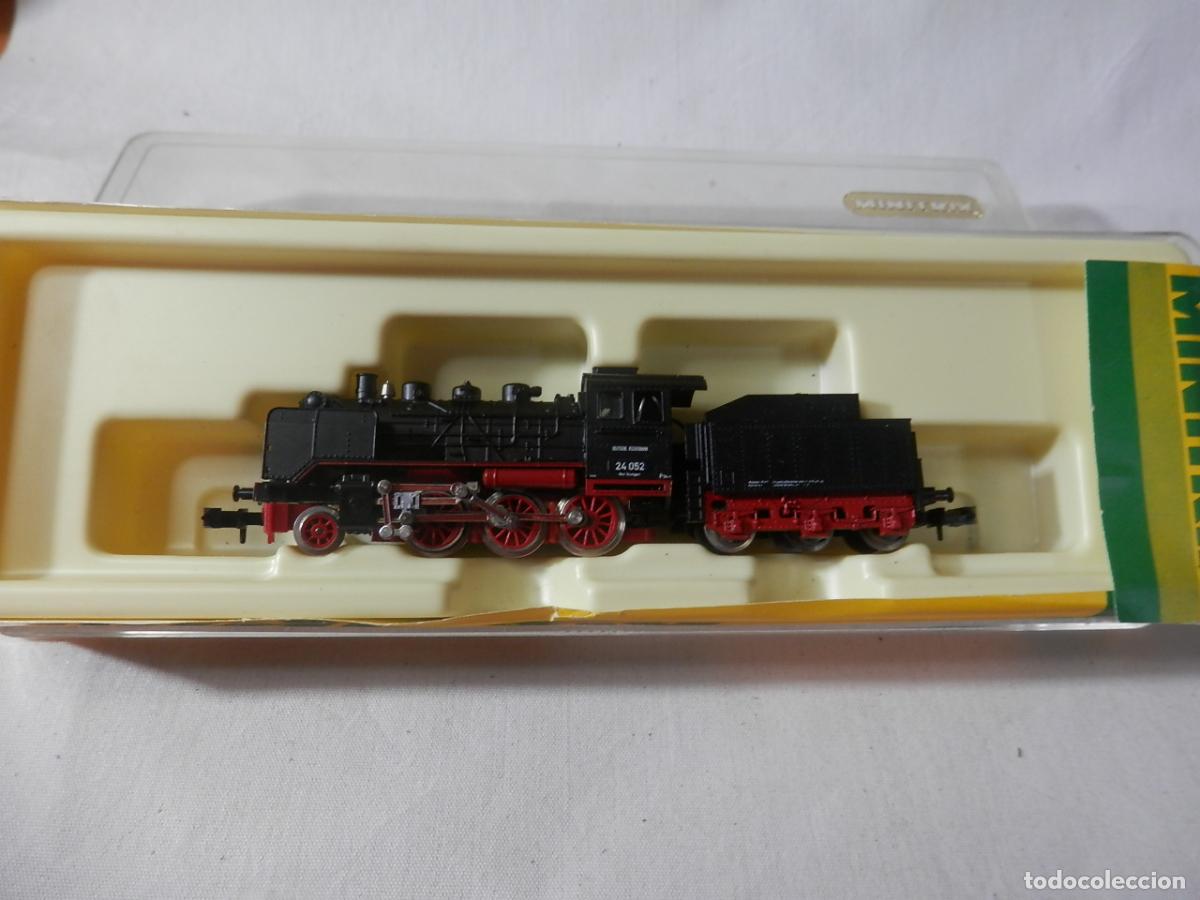 Trenes escala: LOCOMOTORA VAPOR DE LA DB ESCALA N DE MINITRIX
