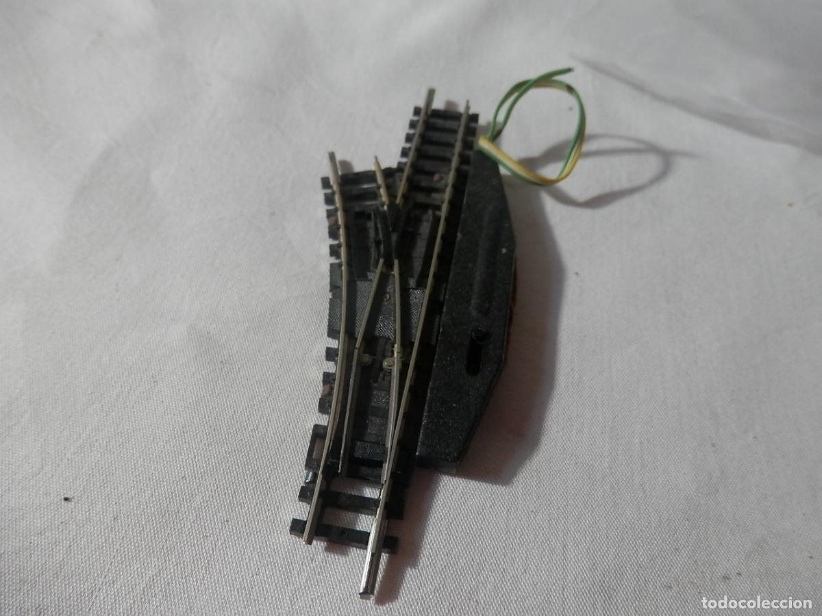 Trenes escala: DESVIO ELECTRICO DERECHO ESCALA N DE MINITRIX