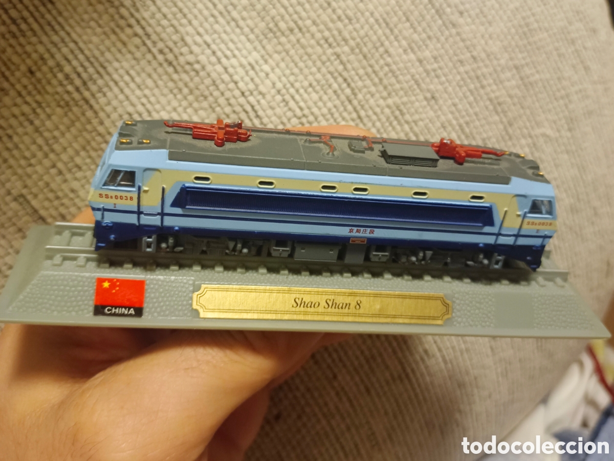 Trenes escala: Locomotora estatica shao shan 8 escala N 1:160
