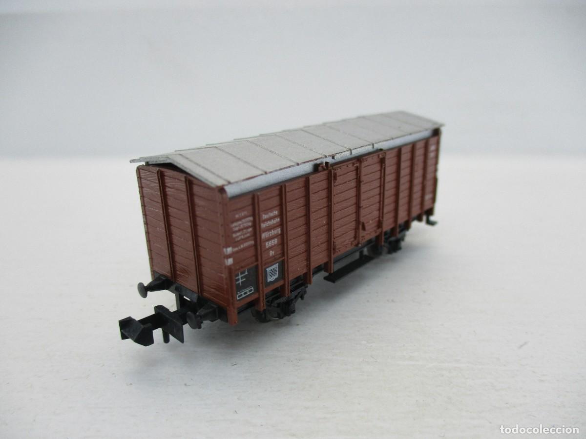 Trenes escala: VAGON MERCANCIA ESCALA N REF HM