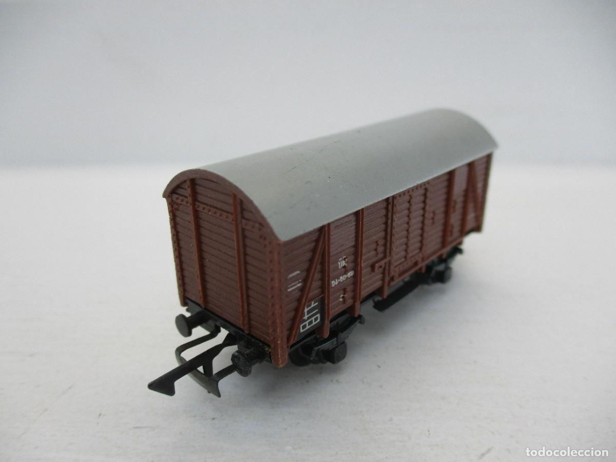 Trenes escala: VAGON MERCANCIA ESCALA N REF HM