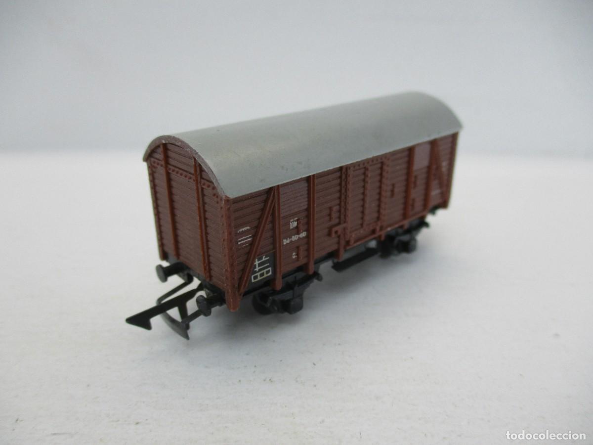 Trenes escala: VAGON MERCANCIA ESCALA N REF HM - Foto 2