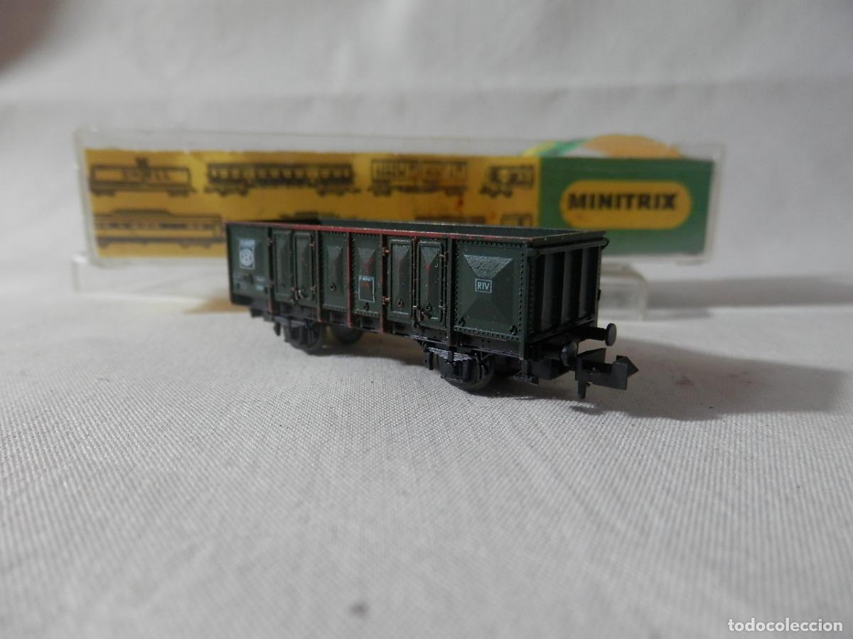Trenes escala: VAGON BORDE ALTO ESCALA N DE MINITRIX