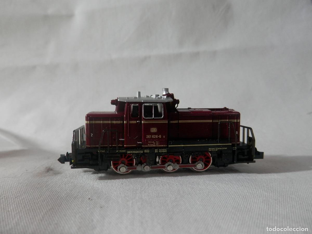 Comboios Escala: LOCOMOTORA DIESEL DE LA DB ESCALA N DE MINITRIX