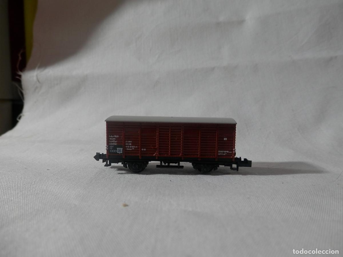 Trenes escala: VAGON CERRADO ESCALA N DE MINITRIX