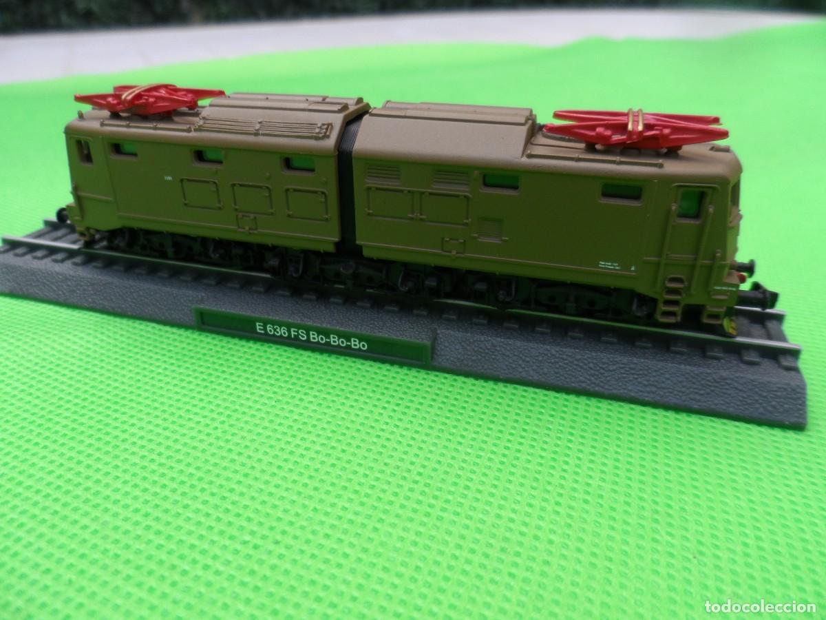 Trenes escala: LOCOMOTORA E 636 FS ESTATICA ESCALA N