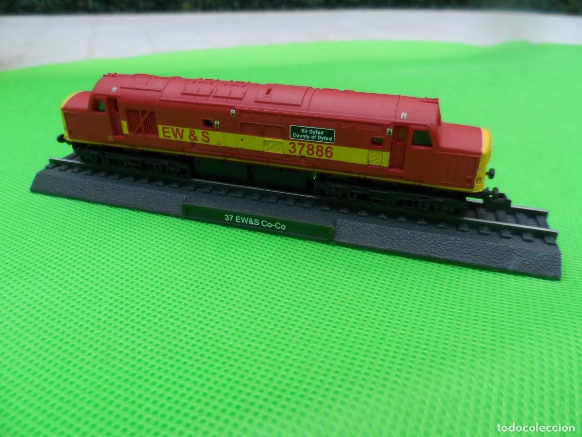 Trenes escala: LOCOMOTORA 37 EWS ESCALA N