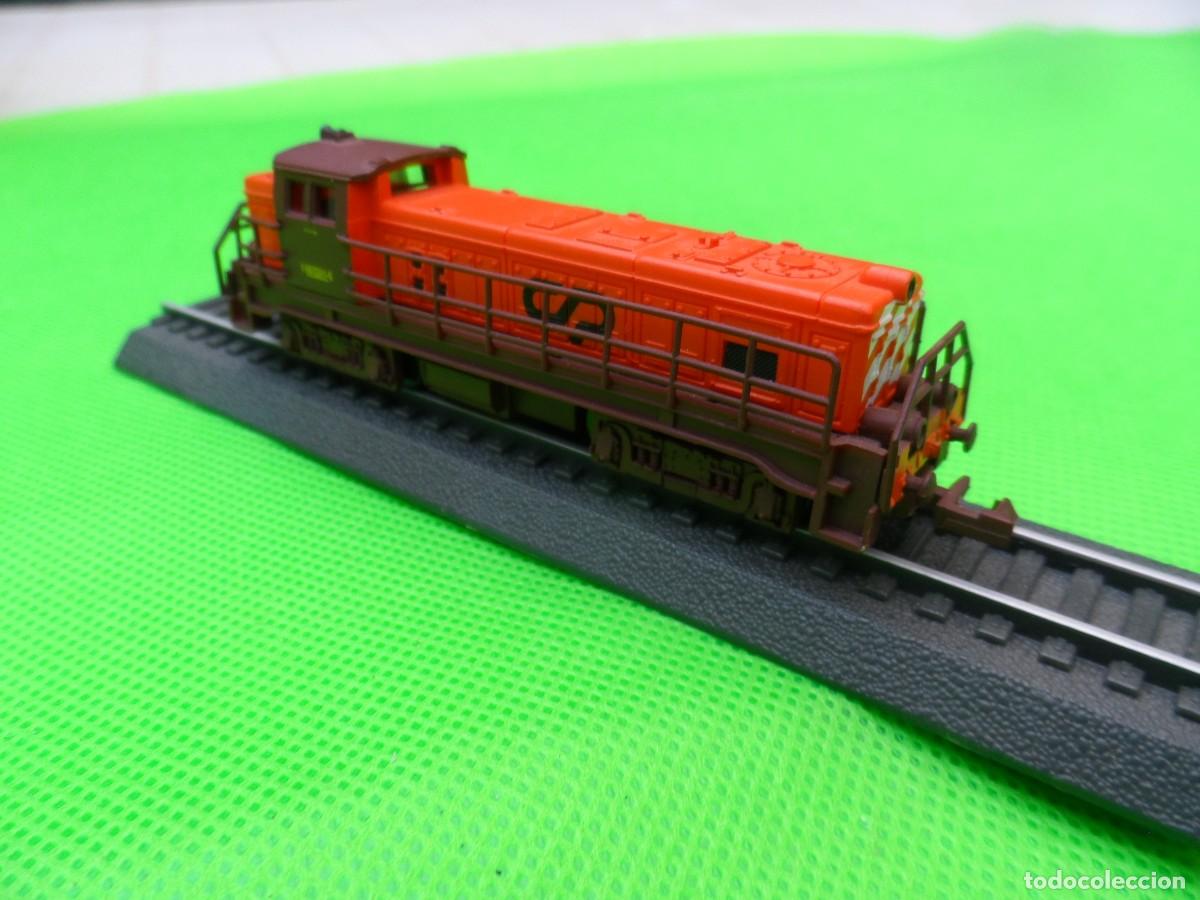 Trenes escala: LOCOMOTORA 1200 CP ESTATICA ESCALA N