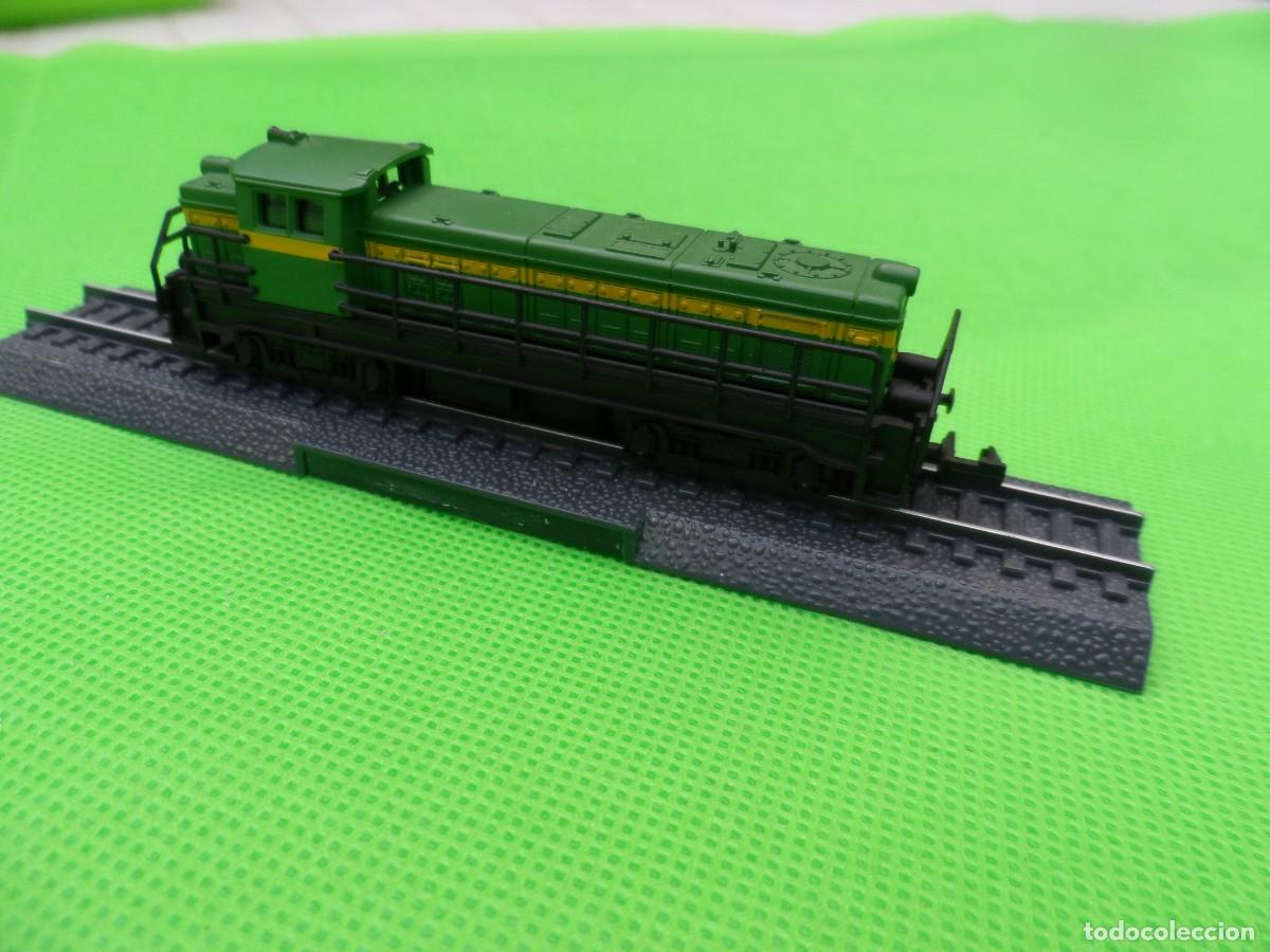 Trenes escala: LOCOMOTORA 307 RENFE ESCALA N