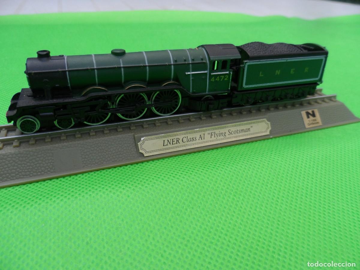 Trenes escala: LOCOMOTORA LNER A1 FLYING SCOTSMAN ESCALA N