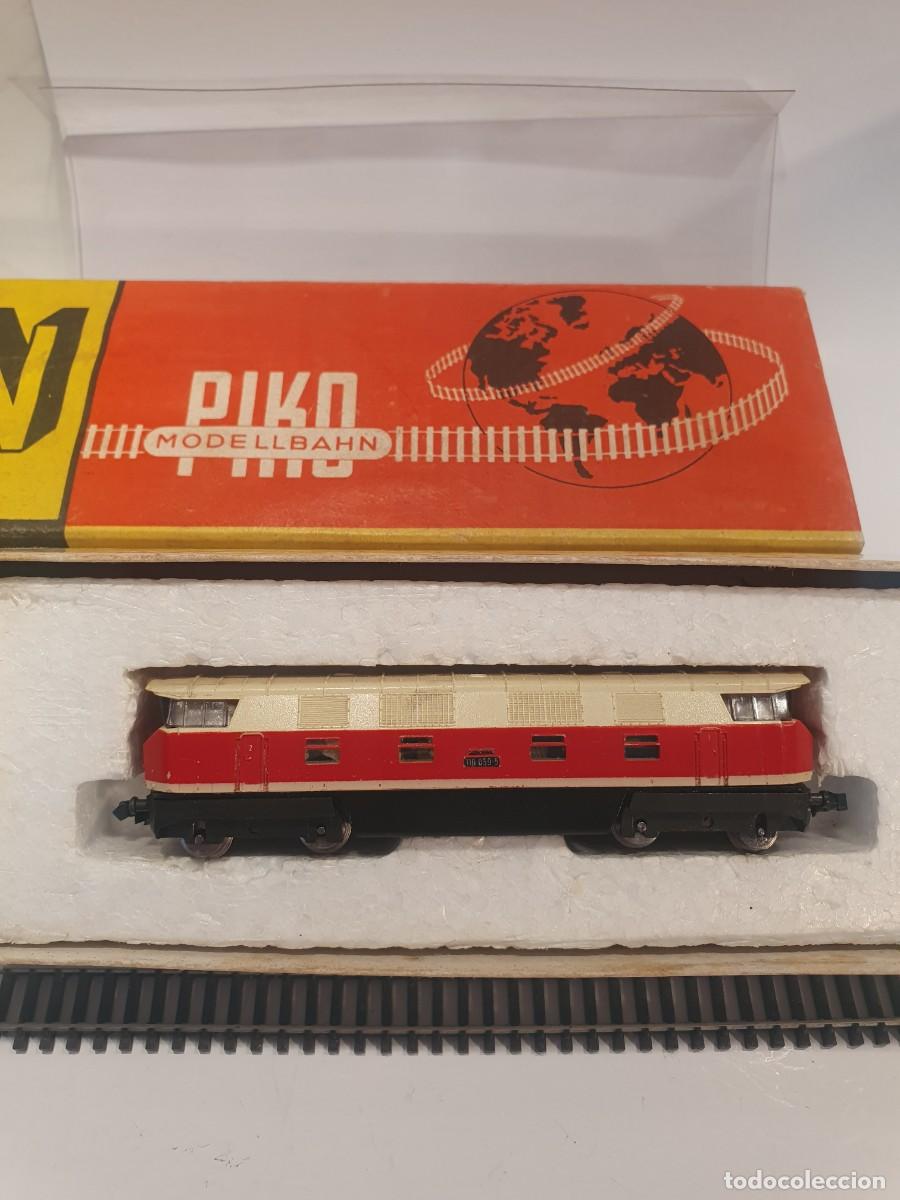 Trenes escala: Escala N 1/160 locomotora Piko diesel