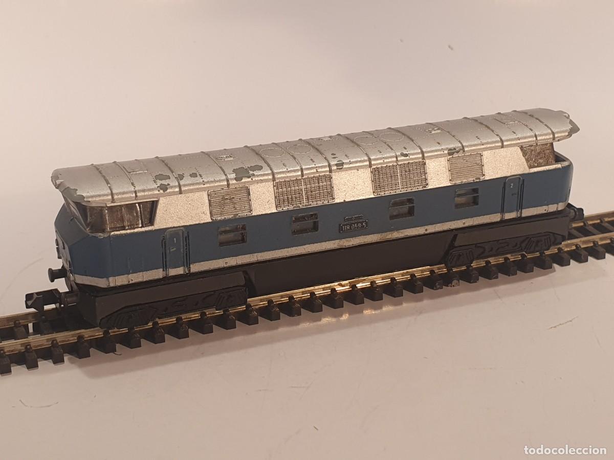 Trenes escala: Escala N 1/160 locomotora piko diesel