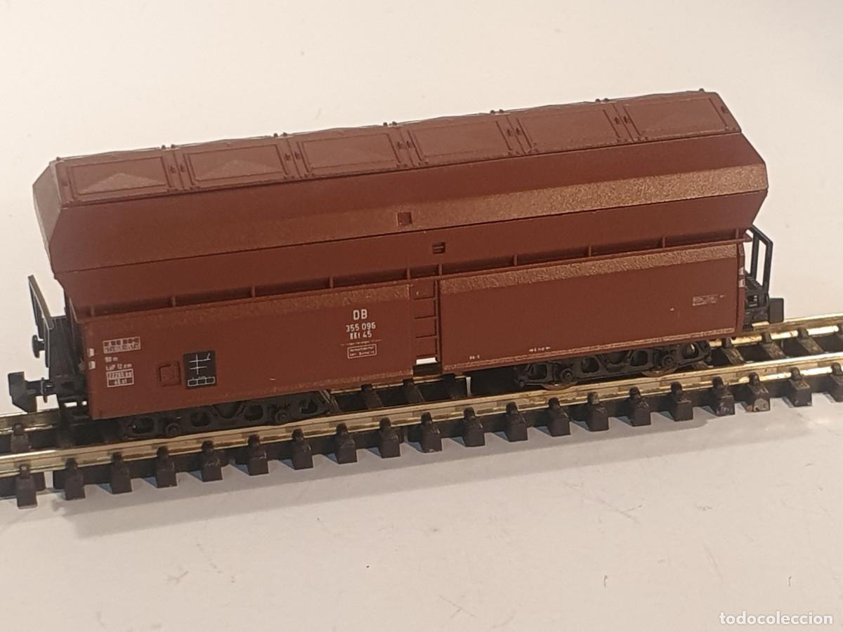 Trenes escala: Escala N 1/160 vag&oacute;n mercanc&iacute;as minitrain