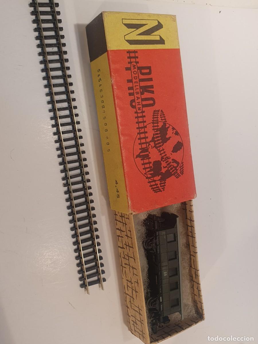Trenes escala: Escala N 1/160 vag&oacute;n pasajeros piko antiguo